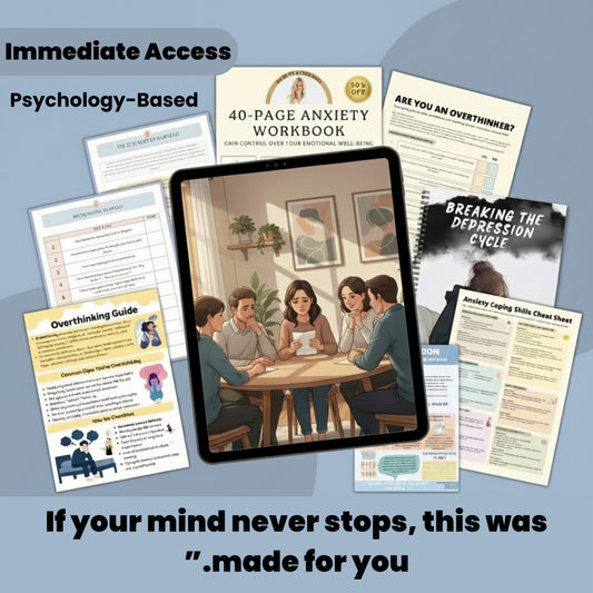 Are Overthinking, Social Anxiety, Depression, and Mental Exhaustion Taking Over Your Life? You’re Not Alone.”